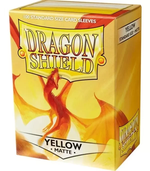 Dragon Shield Sleeves: Standard - Yellow (100 ct.)